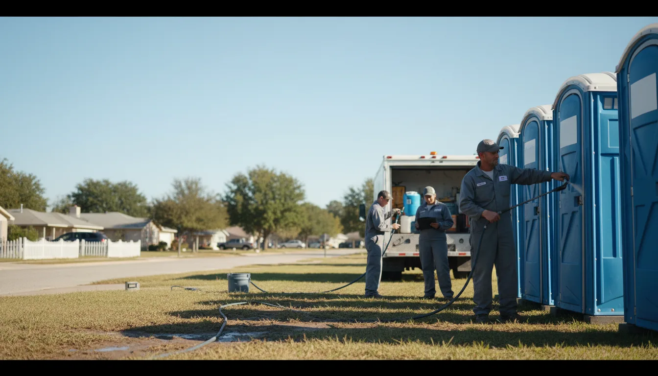 Long-Term Portable Toilet Rental in Oskaloosa, KS near me